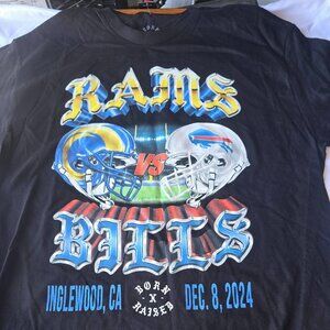 Born X Raised Rams and Bills Shirt- XL
